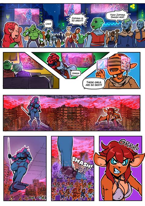 giantess growth comic|UNIVERSAL COLOSSAL WARRIOR 